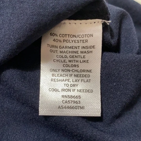 VOTE T-shirt, your VOTE your VOICE, Nordstrom brand 1901, red white & blue, New - Picture 5 of 5